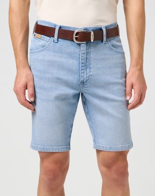 Wrangler Easy Leather Belt Brown Größe 85 von Wrangler