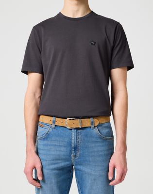 Wrangler Easy Leather Belt Brown Suede Größe 85 von Wrangler