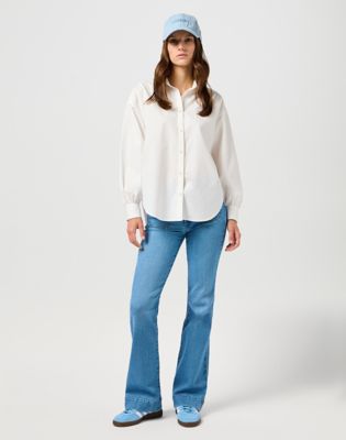 Wrangler Flare Jean Velvet Sky Größe 28 x30 von Wrangler