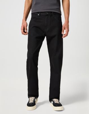 Wrangler Frontier Non Stretch Relaxed Straight JeanJet Wash 40 Größe 40 x30 von Wrangler