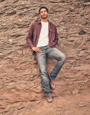 Wrangler Frontier Low Stretch Relaxed Straight Jean Marshall Größe 31 x32 von Wrangler