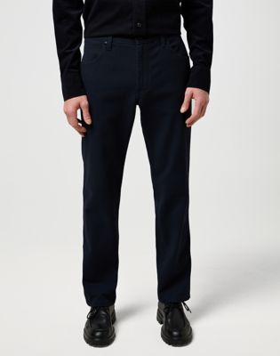 Wrangler Greensboro High Stretch Straight Jean Cold Steel Größe 40 x34 von Wrangler