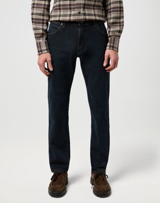 Wrangler Greensboro Low Stretch Straight Jean Nightfall Größe 32 x30 von Wrangler