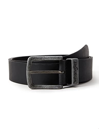 Wrangler Herren Metal Loop Gürtel, Schwarz, 110 von Wrangler