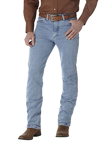 Wrangler Herren 0936 Cowboy Cut Slim Fit Jeans Slim Fit, Antik-Waschung, 29 W/32 L von Wrangler