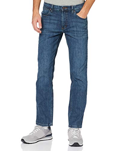 Wrangler Herren Authentic Straight Jeans, Blau (Authentic Blue), 38W / 32L von Wrangler