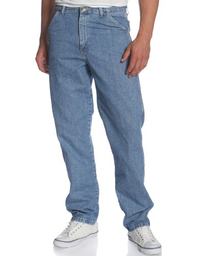 Wrangler Herren Big Rugged Carpenter Jeans, Vintage Indigo, 32 W / 32 L von Wrangler