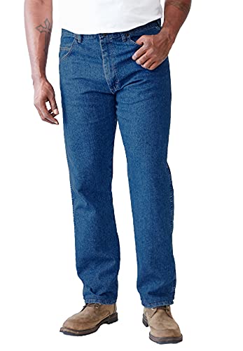 Wrangler Herren Big & Tall Rugged Wear Mechanische Stretch Relaxed Fit Jeans - Blau - 46W / 36L von Wrangler