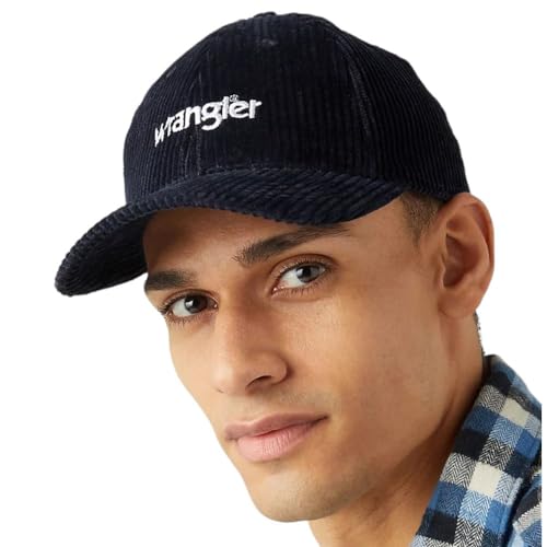 Wrangler Herren Corduroy Cap, Navy, Einheitsgr e EU von Wrangler