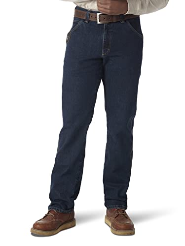 Wrangler Herren Five Pocket Jeans, Dunkle Tönung, 36 W / 32 L von Wrangler