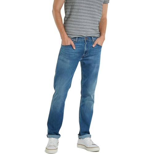 Wrangler Herren Greensboro Jeans, Blau (Bright Stroke), 29W / 32L von Wrangler