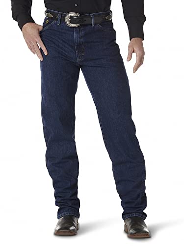 Wrangler Herren George Strait Cowboy Cut Original Fit Jeans - Blau - 42W / 32L von Wrangler