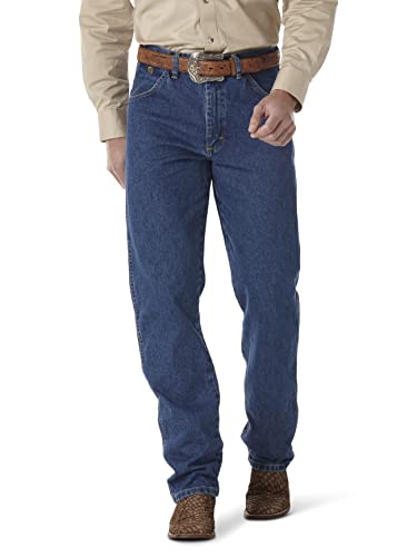 Wrangler Herren George Strait Cowboy Cut Relaxed Fit Jeans, Stonewashed, 38W / 32L von Wrangler