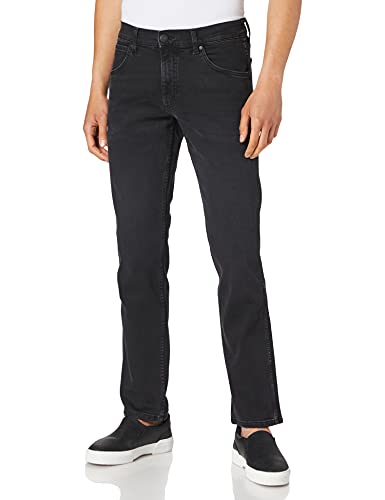 Wrangler Herren Greensboro Jeans, Black Crow, 30W / 32L von Wrangler