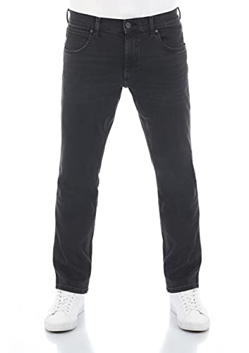 Wrangler Herren Greensboro Jeans, Black Crow, 40W / 30L von Wrangler