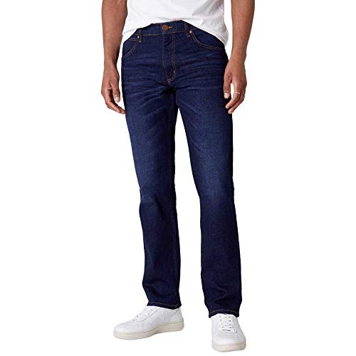 Wrangler Herren Greensboro Jeans, Blau (Dark Fever), 42W / 32L von Wrangler