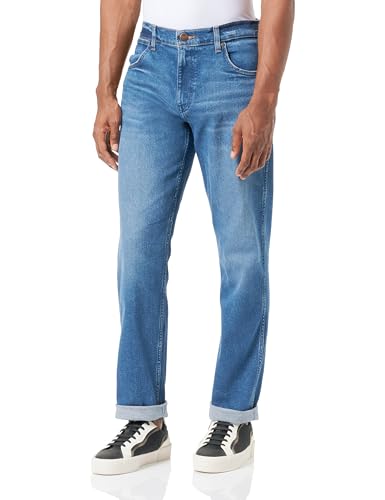 Wrangler Herren Greensboro Jeans, Neptun, 34W 34L EU von Wrangler