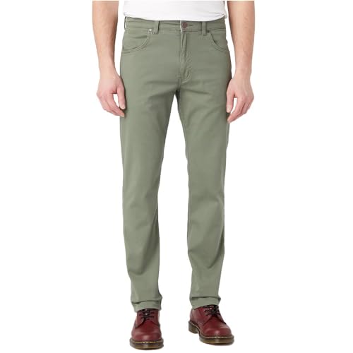 Wrangler Herren Greensboro Pants, Dusty Olive, 30W 32L EU von Wrangler