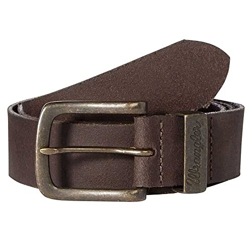 Wrangler Herren Metal Loop Gürtel, Braun Brown, 105 von Wrangler