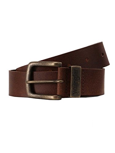 Wrangler Herren Metal Loop Gürtel, Braun (Cognac), 100 von Wrangler