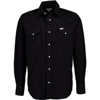 Wrangler Herren Jeanshemd schwarz von Wrangler