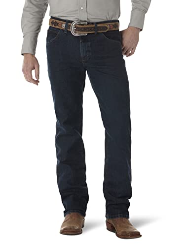 Wrangler Herren Premium Performance Cowboy-Schnitt Slim Fit Jeans, Dunkle Tönung, 36 W/34 L von Wrangler