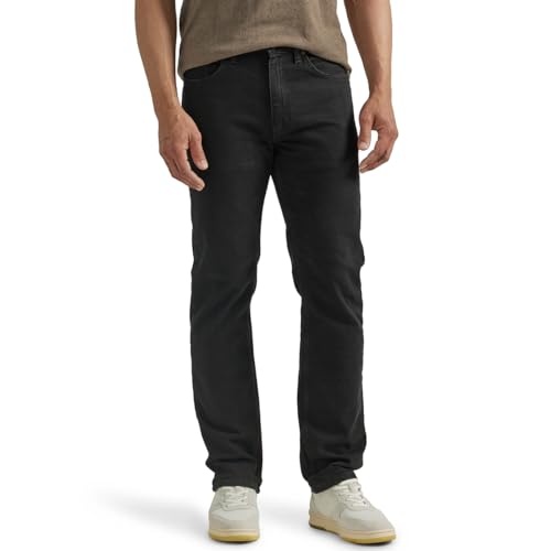 Wrangler Herren-Jeans, frei dehnbar, Normale Passform, Schwarz, 40W / 29L von Wrangler