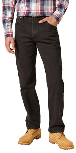 Wrangler Herren Jeans 13MWZ, Original Regular Bootcut Fit, Straight Leg, Black Chocolate, 32W / 30L von Wrangler