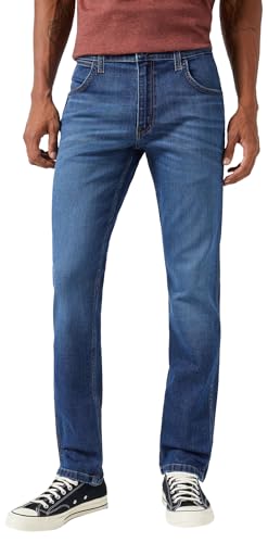 Wrangler Herren Jeans Action Comfort Regular Fit, Regular Straight Fit, Regular Leg von Wrangler