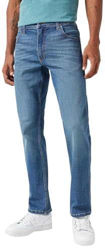 Wrangler Herren Jeans Action Comfort Regular Fit, Regular Straight Fit, Regular Leg von Wrangler