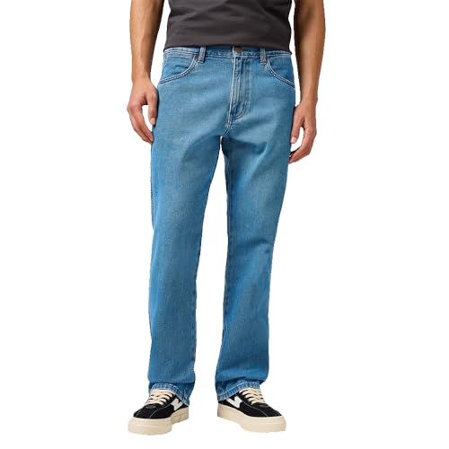 Wrangler Herren Jeans Frontier, Relaxed Straight Fit, Gerades Bein von Wrangler