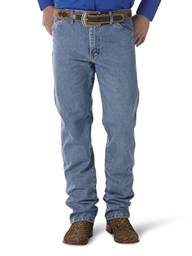 Wrangler Herren-Jeans George Strait, gerader Cowboyschnitt, Originale Passform von Wrangler