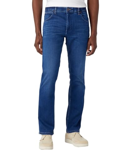 Wrangler Herren-Jeans Greensboro, Regular Fit, Straight Leg von Wrangler