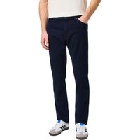 Wrangler Herren Jeans Greensboro - Regular Fit - Blau - Black Back von Wrangler
