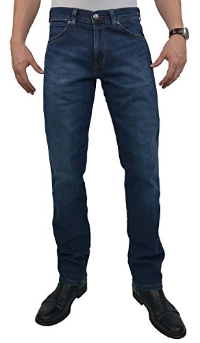 Wrangler Herren Greensboro Water Resistant Jeans, Blau (El Camino), 36W / 30L von Wrangler