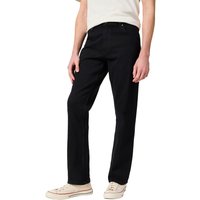Wrangler Herren Jeans STRAIGHT - Mid Waist - Regular Fit - Blau Schwarz von Wrangler