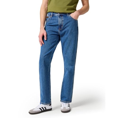 Wrangler Herren-Jeans Texas, Regular Fit, Straight Leg von Wrangler