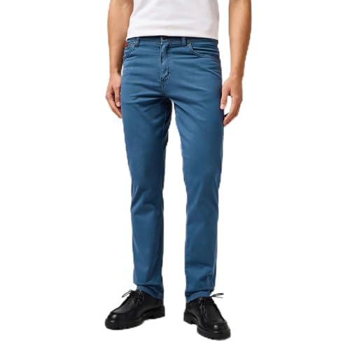 Wrangler Herren Jeans Texas Slim Fit Jeanshose, Dark Dusty Blue,32W / 32L Wrangler Herren Jeans Texas Slim Fit Jeanshose, Dark Dusty Blue,32W / 32L von Wrangler