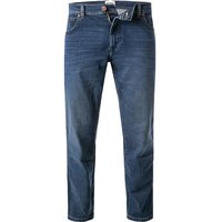 Wrangler Herren Jeans blau Baumwoll-Stretch von Wrangler