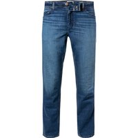 Wrangler Herren Jeans blau Baumwoll-Stretch von Wrangler