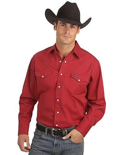 Wrangler Herren Ms70619 Arbeitshemd, XL Lang von Wrangler