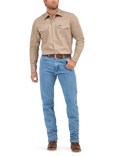 Wrangler Herren Ms71519 Arbeitshemd, Rawhide, XXL von Wrangler