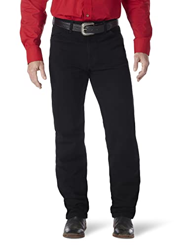 Wrangler Herren Original Fit Jeans, Schwarz (Shadow Black), 30 W/34 L von Wrangler