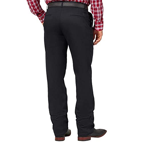 Wrangler Herren Pleated Front Casual Pant Unterhose, schwarz, 40W / 30L Wrangler Herren Pleated Front Casual Pant Unterhose, schwarz, 40W / 30L von Wrangler