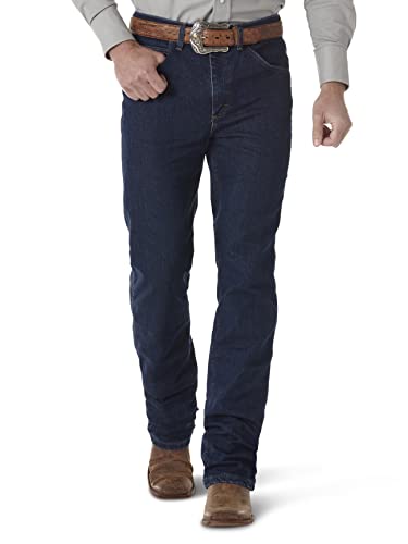 Wrangler Herren Premium Performance Cowboy Cut Comfort Wicking Slim Fit Jeans, Mitternachtsspülung, 32W / 32L von Wrangler