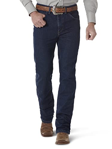 Wrangler Herren Premium Performance Cowboy Cut Comfort Wicking Slim Fit Jeans, Mitternachtsspülung, 38W / 36L von Wrangler