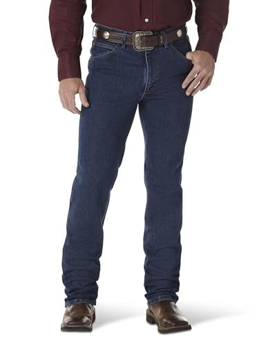 Wrangler Herren Premium Performance Cowboy Cut Slim Jeans, mid Stone, 42W / 32L von Wrangler