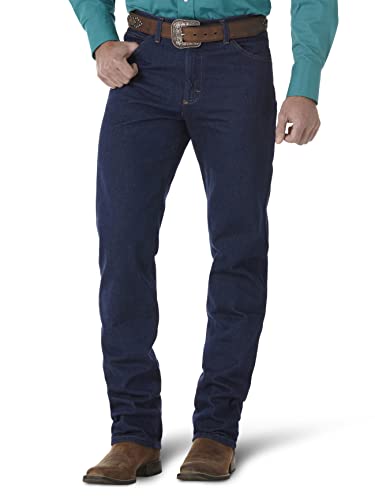 Wrangler Herren Retro Slim Fit Straight Leg Jeans, Vorgewaschen, 32W / 32L von Wrangler