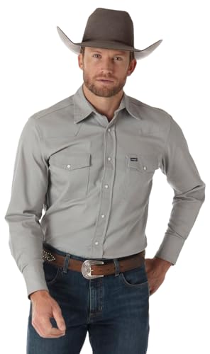 Wrangler Herren Premium Performance Workshirt, Cement, XX-Large von Wrangler