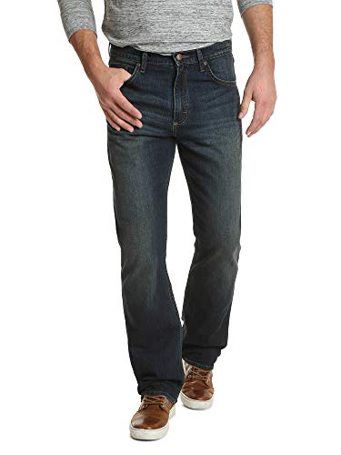 Wrangler Authentics Herren Relaxed Fit Bootcut Jeans, Dirt Road, 33W / 32L von Wrangler Authentics